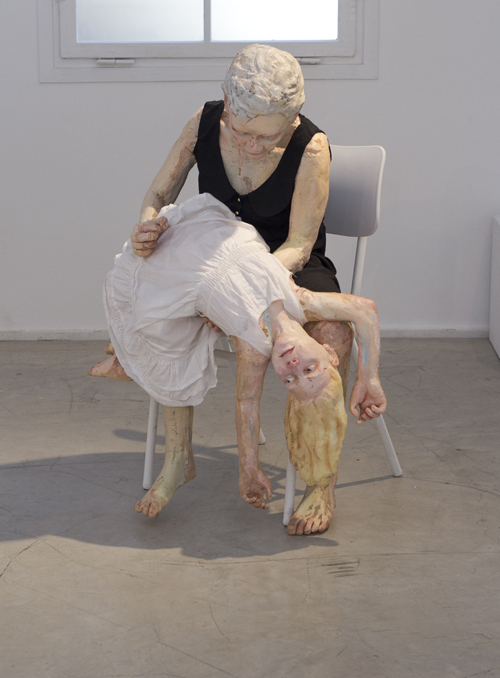untitled, 2013, soft polyurethane foam, 120x50x50